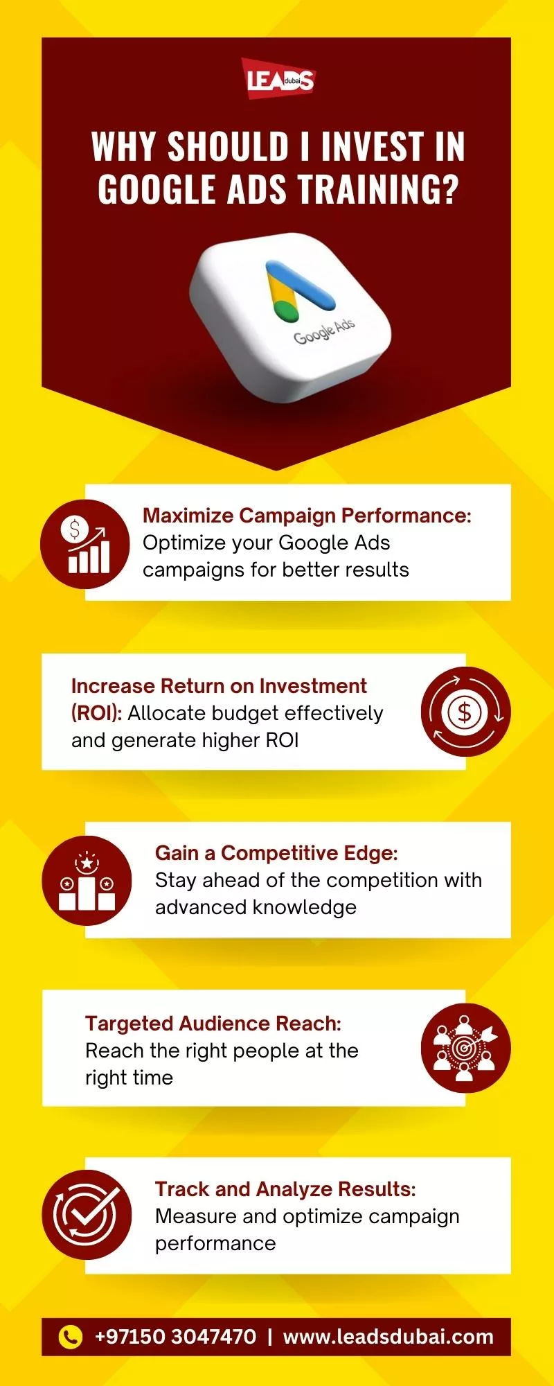 Benefits of investing in Google Ads training